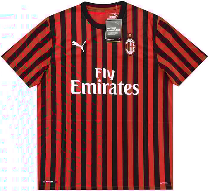 2019-20 AC Milan Home Shirt Ibrahimovic #21