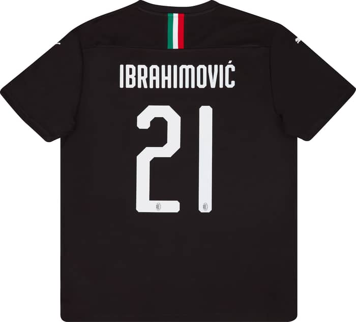 2019-20 AC Milan Third Shirt Ibrahimović #21