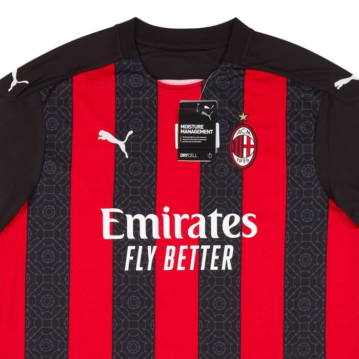 2020-21 AC Milan Home Shirt Ibrahimović #11