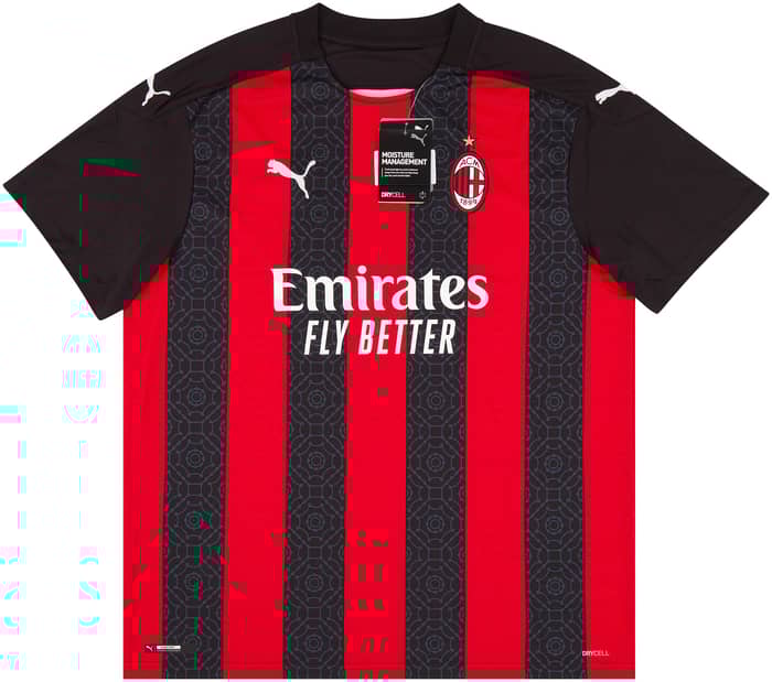 2020-21 AC Milan Home Shirt Ibrahimović #11