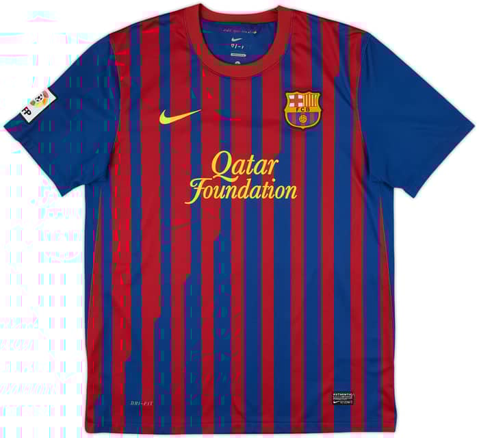 2011-12 Barcelona Home Shirt Messi #10 - 7/10 - (L)