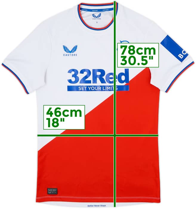 2022-23 Rangers Away Shirt - 5/10 - (S)
