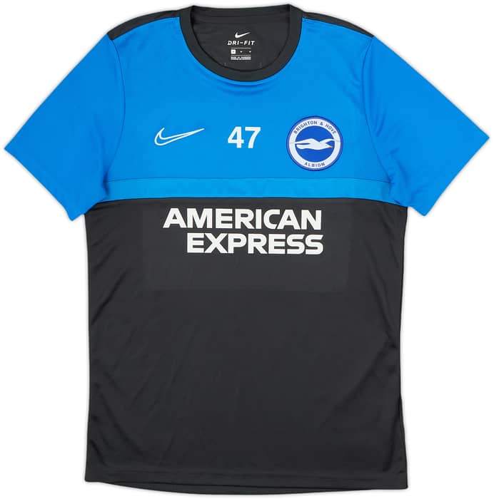 2020-21 Brighton Player Issue Nike Training Shirt #47 - 9/10 - (M)