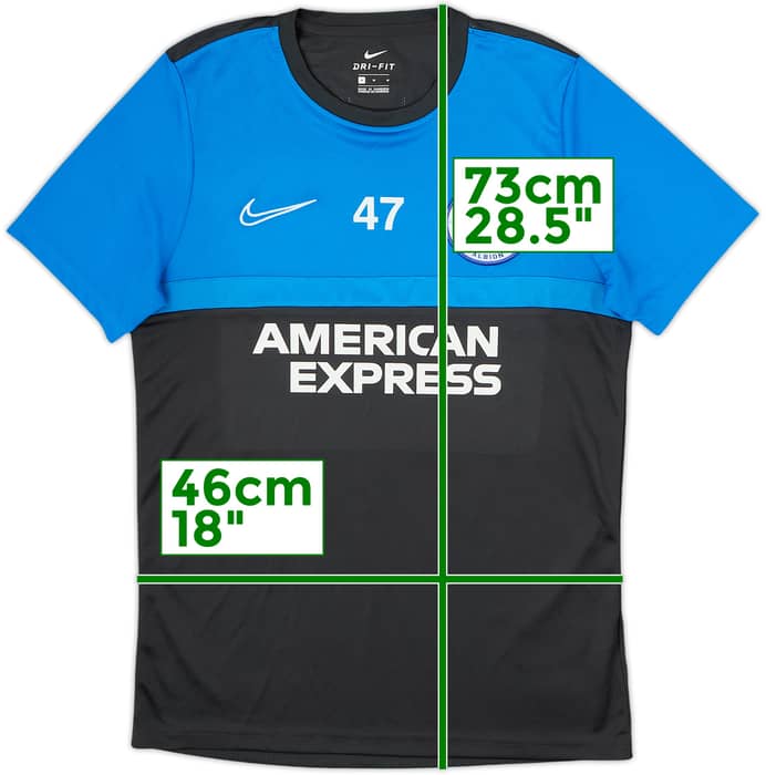 2020-21 Brighton Player Issue Nike Training Shirt #47 - 9/10 - (M)