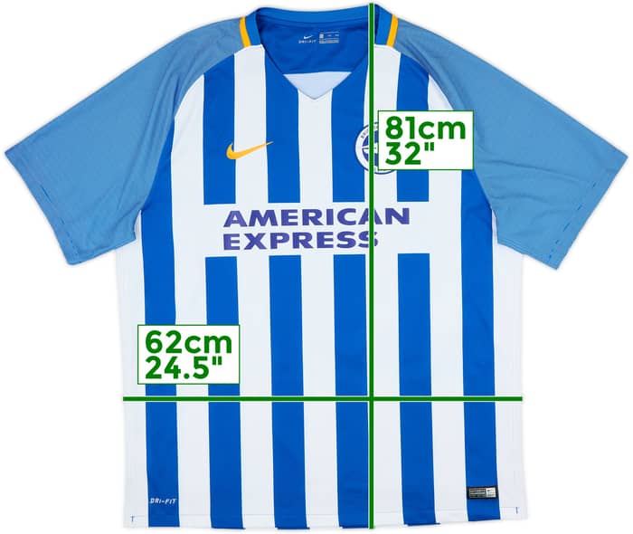 2017-18 Brighton Home Shirt - 8/10 - (XXL)