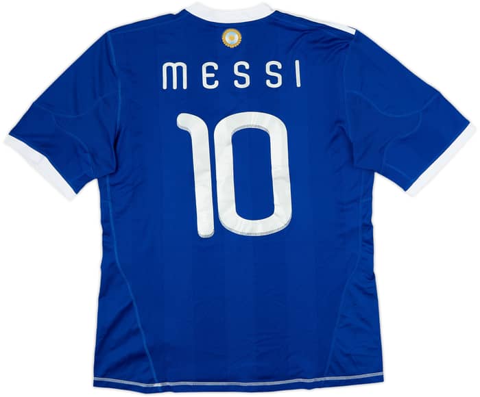 2010-11 Argentina Away Shirt Messi #10 - 10/10 - (L)