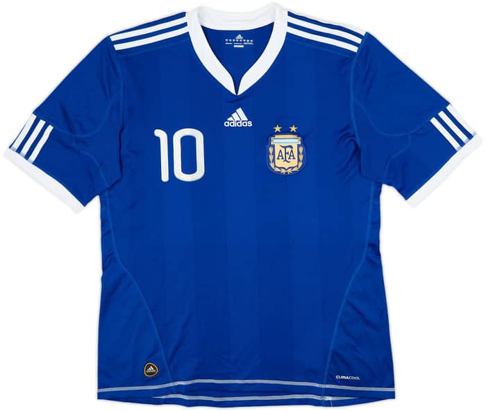 2010-11 Argentina Away Shirt Messi #10 - 10/10 - (L)