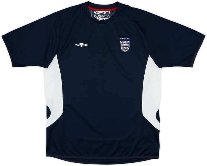 2005-06 England Umbro Training Shirt - 6/10 - (L)