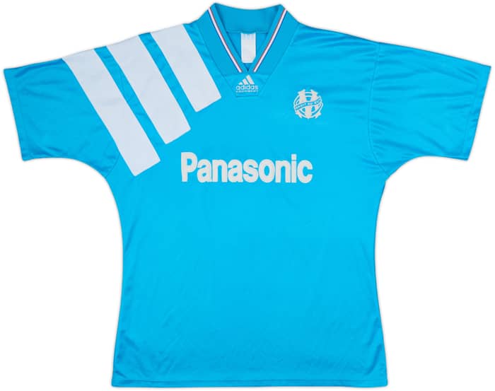 1992-93 Olympique Marseille Away Shirt - 8/10 - (L)