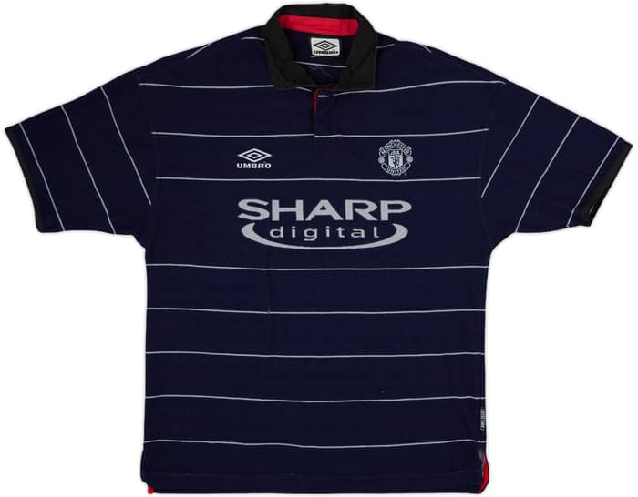 1999-00 Manchester United Away Shirt Keane #16 - 5/10 - (L)