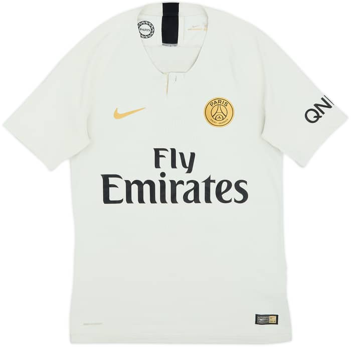 2018-19 Paris Saint-Germain Authentic Away Shirt Mbappe #7 - 4/10 - (S)