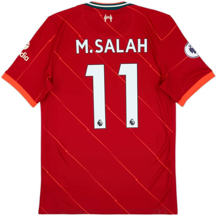 2021-22 Liverpool Home Shirt M.Salah #11 - 9/10 - (M)