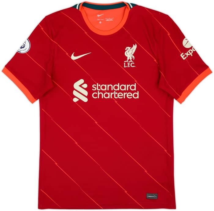 2021-22 Liverpool Home Shirt M.Salah #11 - 9/10 - (M)
