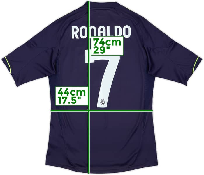 2012-13 Real Madrid Away Shirt Ronaldo #7 - 5/10 - (S)