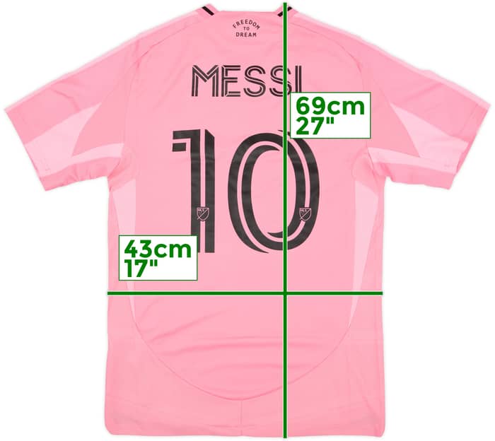 2025 Inter Miami Authentic Home Shirt Messi #10 (S)
