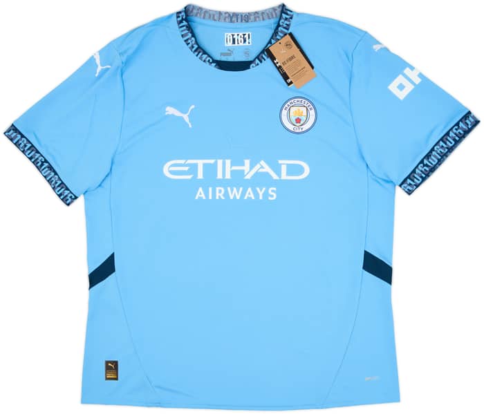 2024-25 Manchester City Home Shirt Haaland #9 (XL)