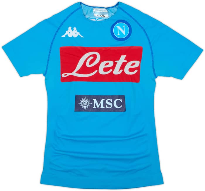2017-18 Napoli Kappa Kombat Skin Baselayer - 7/10 - (XL/XXL)