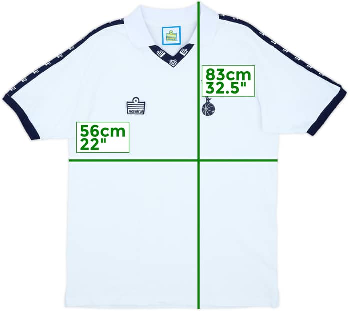 Camiseta Admiral Reedición '1978' de local del Tottenham 2024 - 7/10 - (XL)