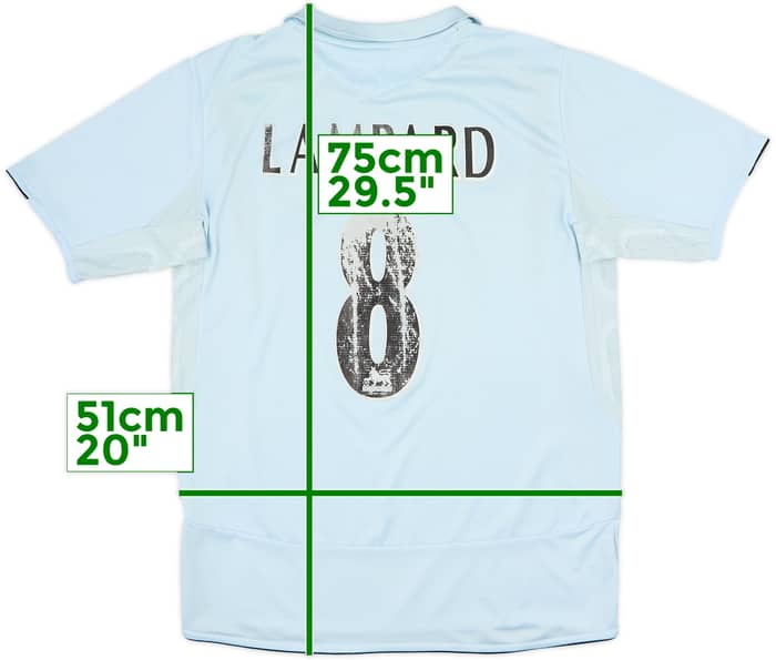 2005-06 Chelsea Away Shirt Lampard #8 - 4/10 - (M)