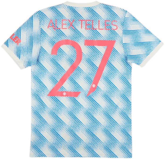 2021-22 Manchester United Away Shirt Alex Telles #27 - 8/10 - (S)