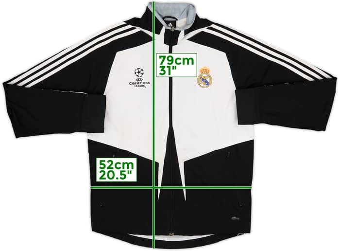 2008-09 Real Madrid adidas Track Jacket - 5/10 - (M/L)