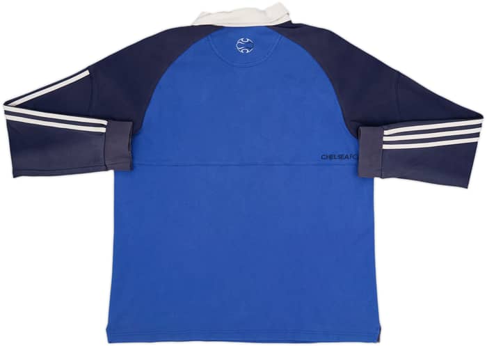 2007-08 Chelsea adidas Polo L/S Shirt - 4/10 - (L)