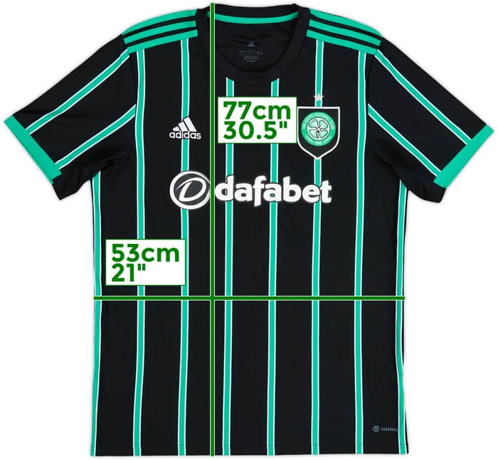 2022-23 Celtic Away Shirt - 10/10 - (L)