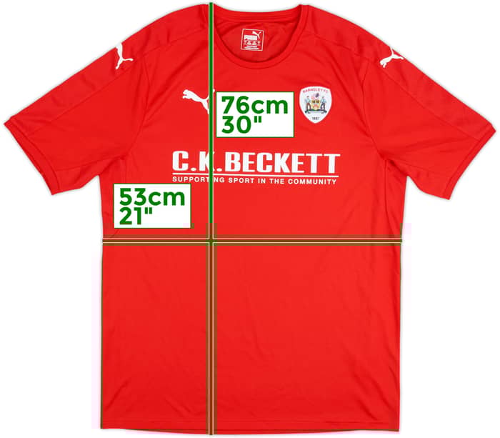 2016-17 Barnsley Home Shirt - 6/10 - (L)
