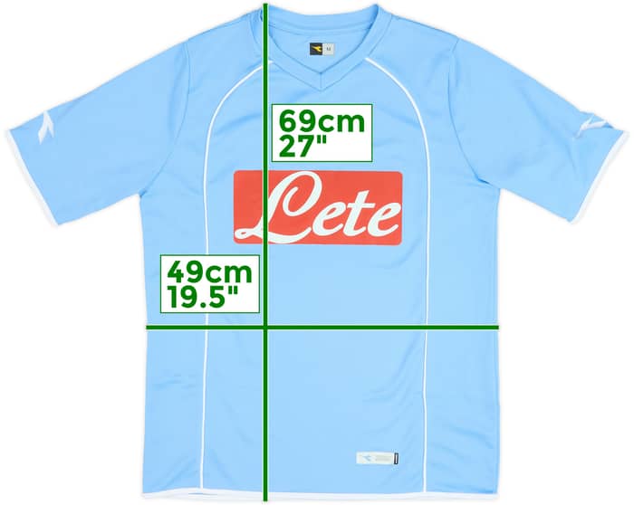 2006-07 Napoli Home Shirt - 8/10 - (M)