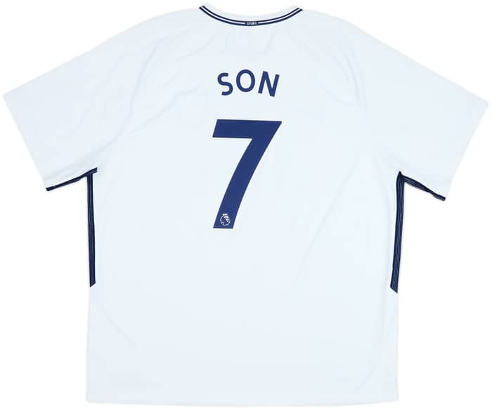 2017-18 Tottenham Home Shirt Son #7 - 8/10 - (3XL)