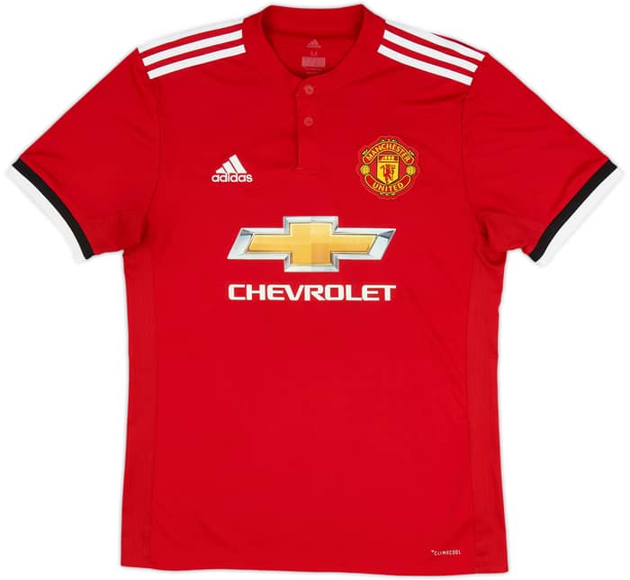 2017-18 Manchester United Home Shirt Lindelof #2 - 9/10 - (M)
