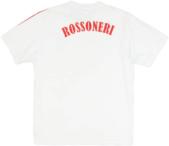 2006-07 AC Milan adidas Originals Cotton Tee - 8/10 - (L)