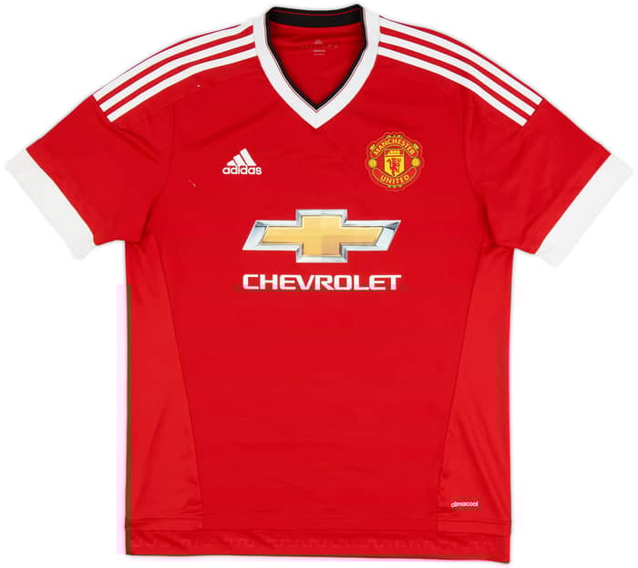 2015-16 Manchester United Home Shirt Carrick #16 - 6/10 - (L)