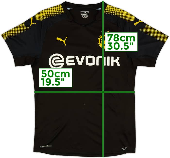2017-18 Borussia Dortmund Away Shirt - 7/10 - (M)