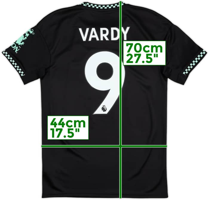 2022-23 Leicester Away Shirt Vardy #9 - 10/10 - (S)