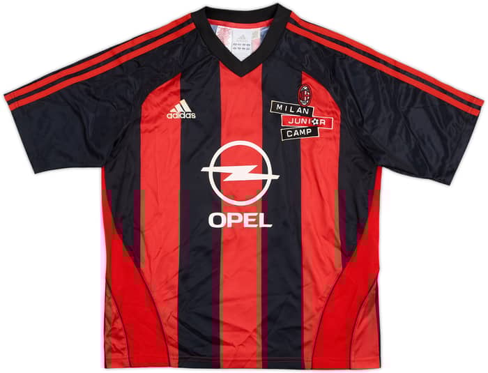 2005-06 AC Milan 'Junior Camp' adidas Training Shirt - 7/10 - (L.Boys)