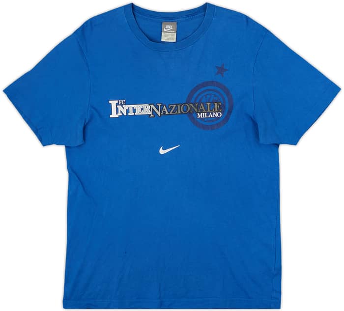 2009-10 Inter Milan Nike Cotton Tee - 5/10 - (M)