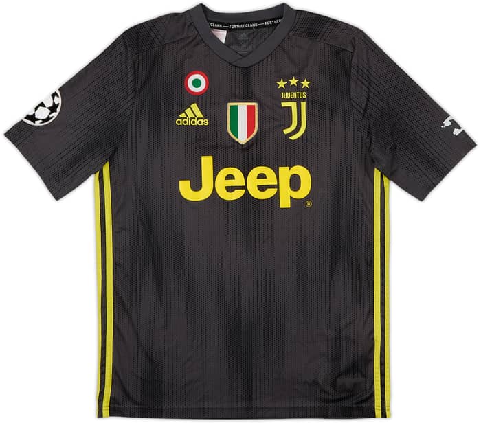 2018-19 Juventus Third Shirt Ronaldo #7 - 5/10 - (XL.Boys)