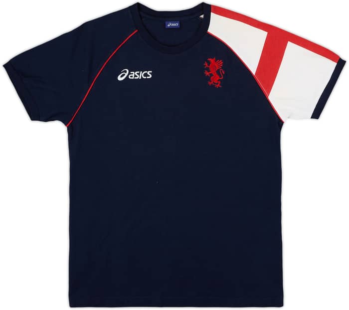 2010-11 Genoa Asics Training Tee - 9/10 - (S)
