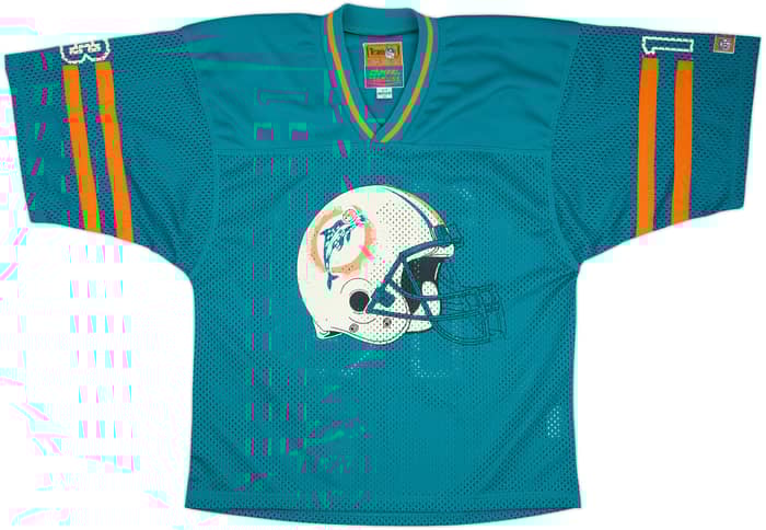 1991 Miami Dolpins #13 Campri Teamline Jersey - 8/10 - (XL)