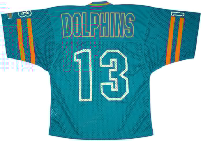 1991 Miami Dolpins #13 Campri Teamline Jersey - 8/10 - (XL)