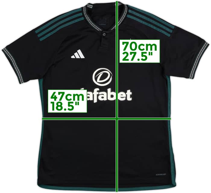2023-24 Celtic Away Shirt - 10/10 - (M)