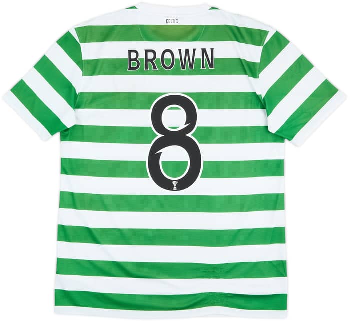 2012-13 Celtic '125th Anniversary' Home Shirt Brown #8 - 6/10 - (M)