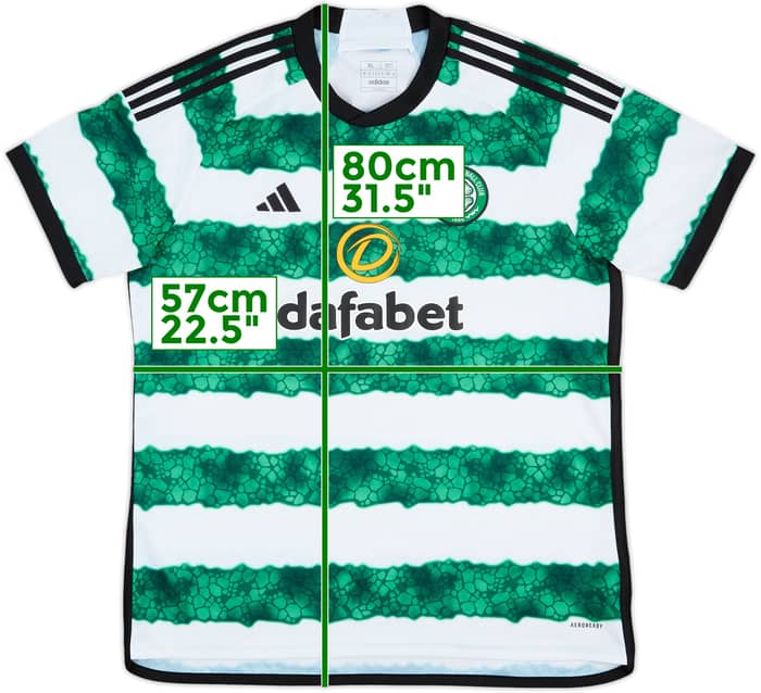 2023-24 Celtic Home Shirt - 7/10 - (XL)