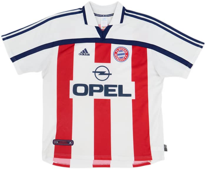 2000-01 Bayern Múnich Camiseta Visitante Elber #9 - 6/10 - (L)