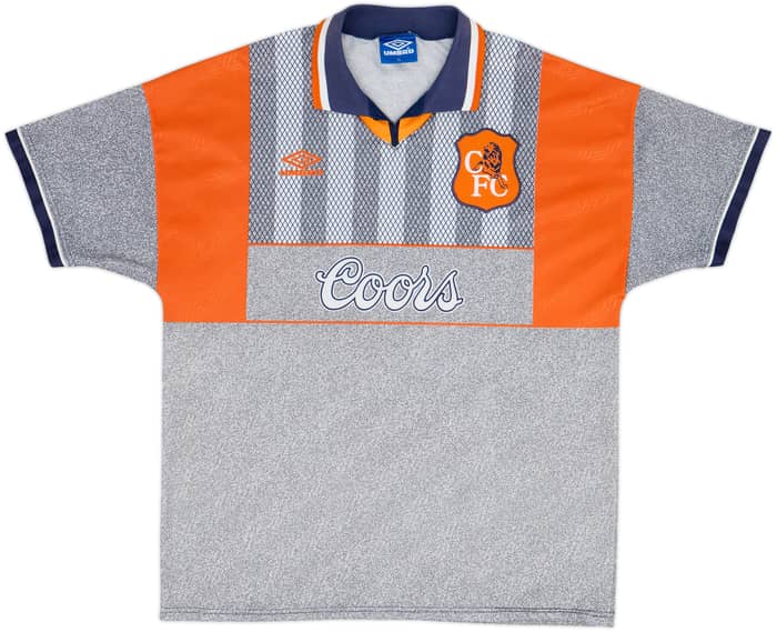 1994-96 Chelsea Away Shirt Gullit #4 - 6/10 - (XL)