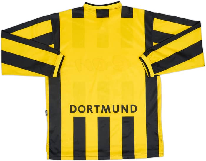 2000-02 Borussia Dortmund Home L/S Shirt - 3/10 - (M)