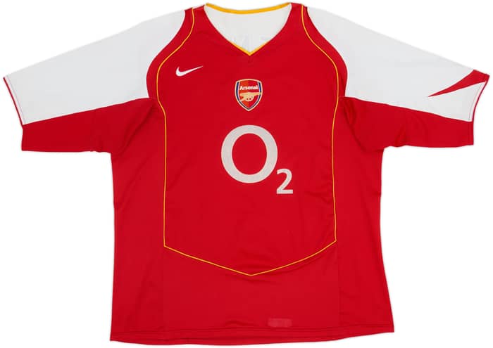 2004-05 Arsenal Home Shirt Henry #14 - 7/10 - (XXL)