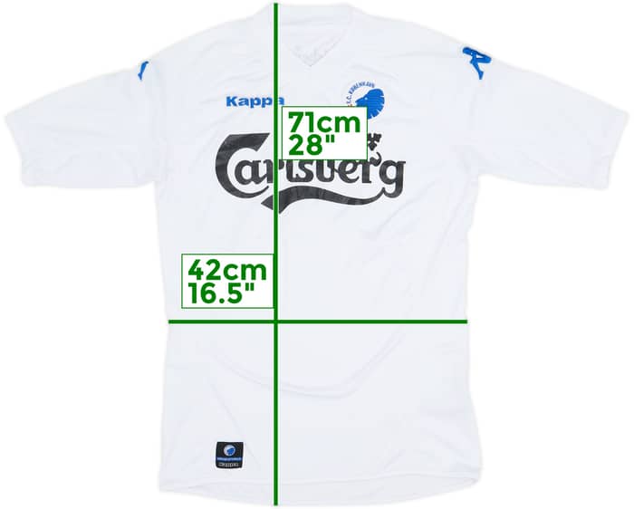 2011-12 FC Copenhagen Home Shirt - 6/10 - (M)