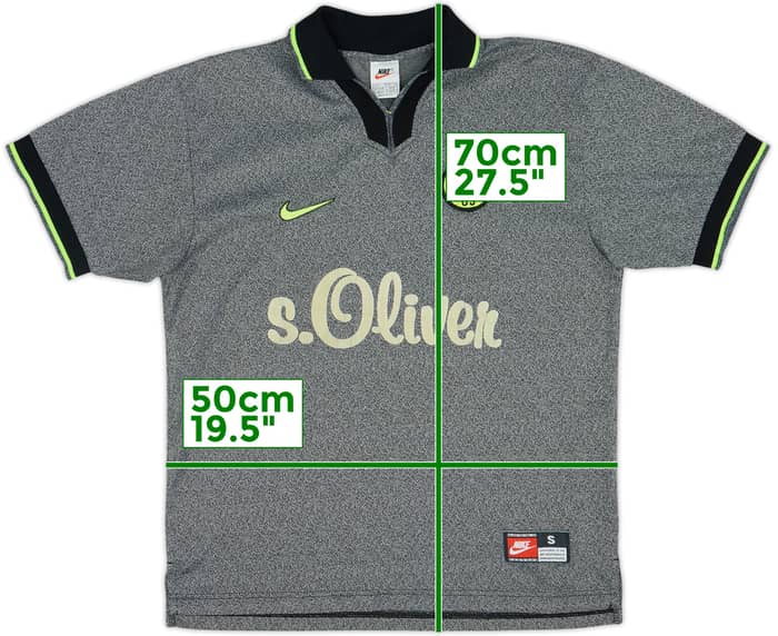 1997-98 Borussia Dortmund Away Shirt - 7/10 - (S)